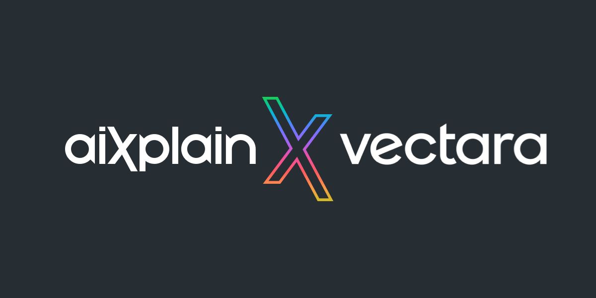 aiXplain collaboration Vectara